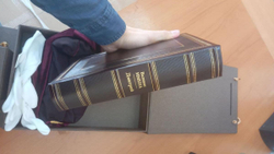 "Дмитрий (Великие имена)" Книга подарочная в кожаном переплете