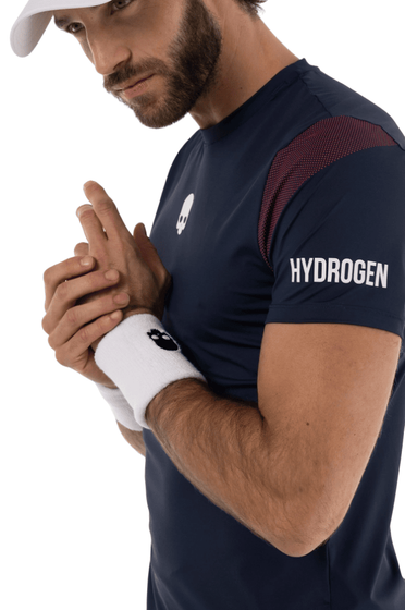 Футболка мужская Hydrogen Sport Stripes Tech, арт. TT0005-L86