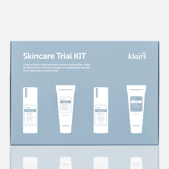 Dear, Klairs Набор увлажнения и очищение для ухода за кожей лица Skincare Trial Kit