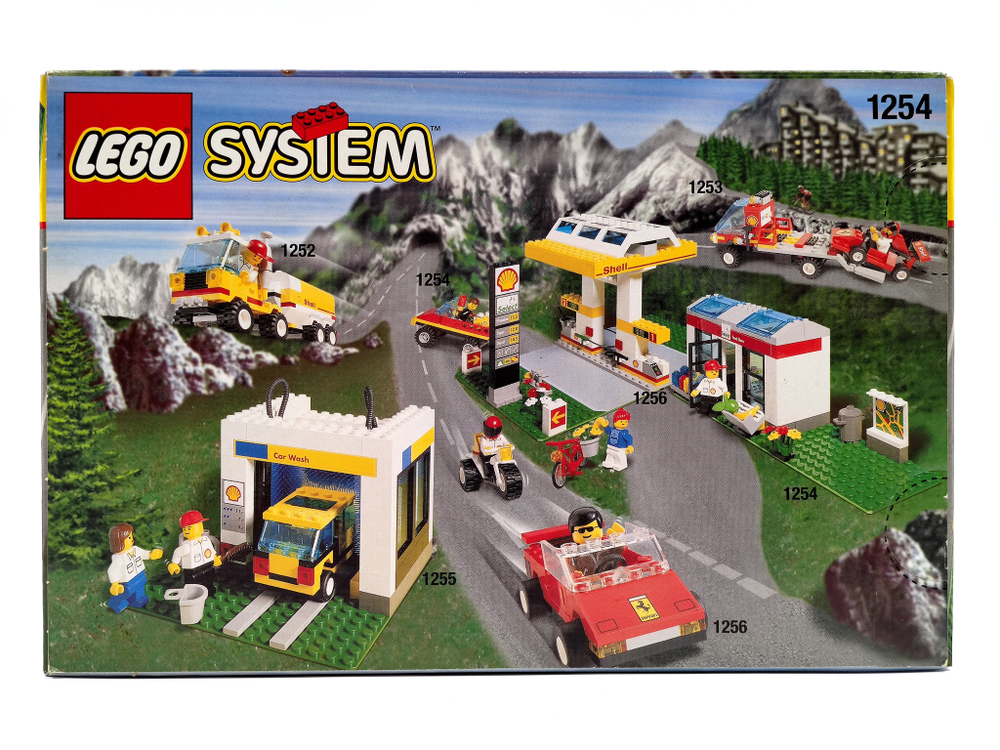 Конструктор LEGO 1254 Магазин «Шелл Селект»