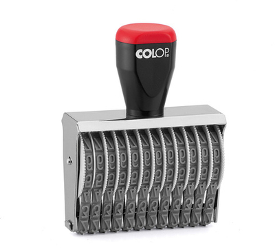 Ленточный нумератор Colop 09012, высота 9 мм, 12 разрядов