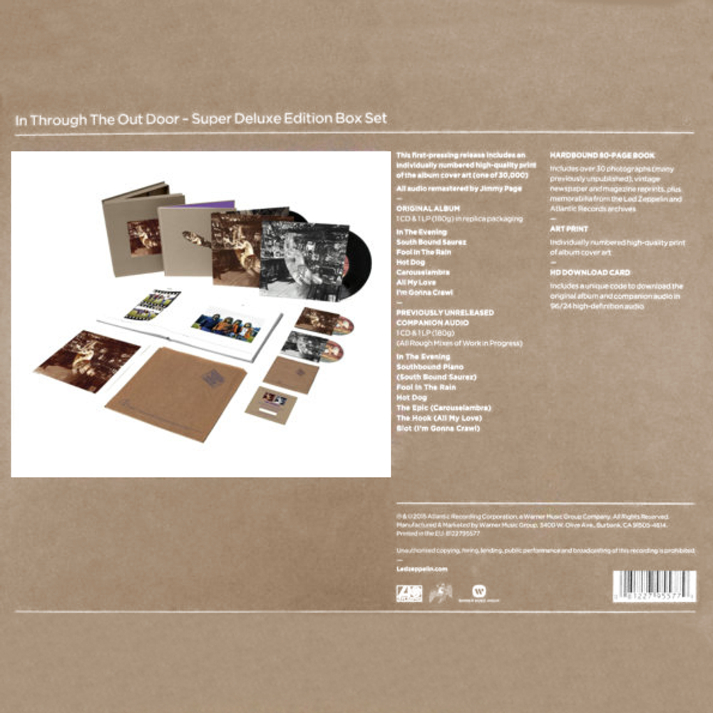 Led Zeppelin / In Through The Out Door (Super Deluxe Edition)(2LP+2CD)
