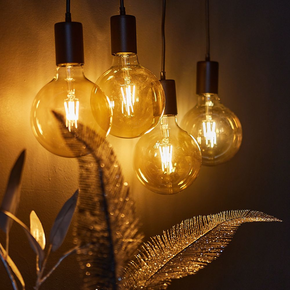 LED-G125-8W-GOLDEN-E27 GLV21GO Лампа светодиодная Vintage. Форма шар. золотистая колба. Картон. ТМ Uniel