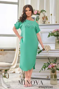 Платье 2383-мята Minova