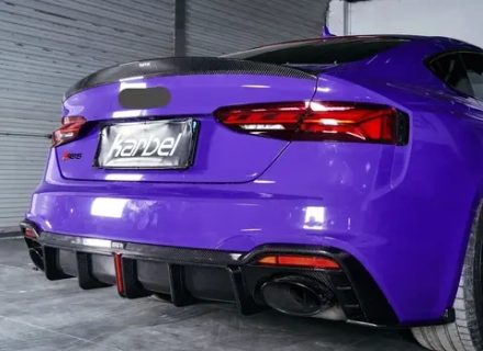 Карбоновый диффузор для AUDI RS5 B9.5 2020-2025+ Ауди обвес