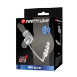 Анальная Пробка и Насадка на Член Pretty Love BI-026277M