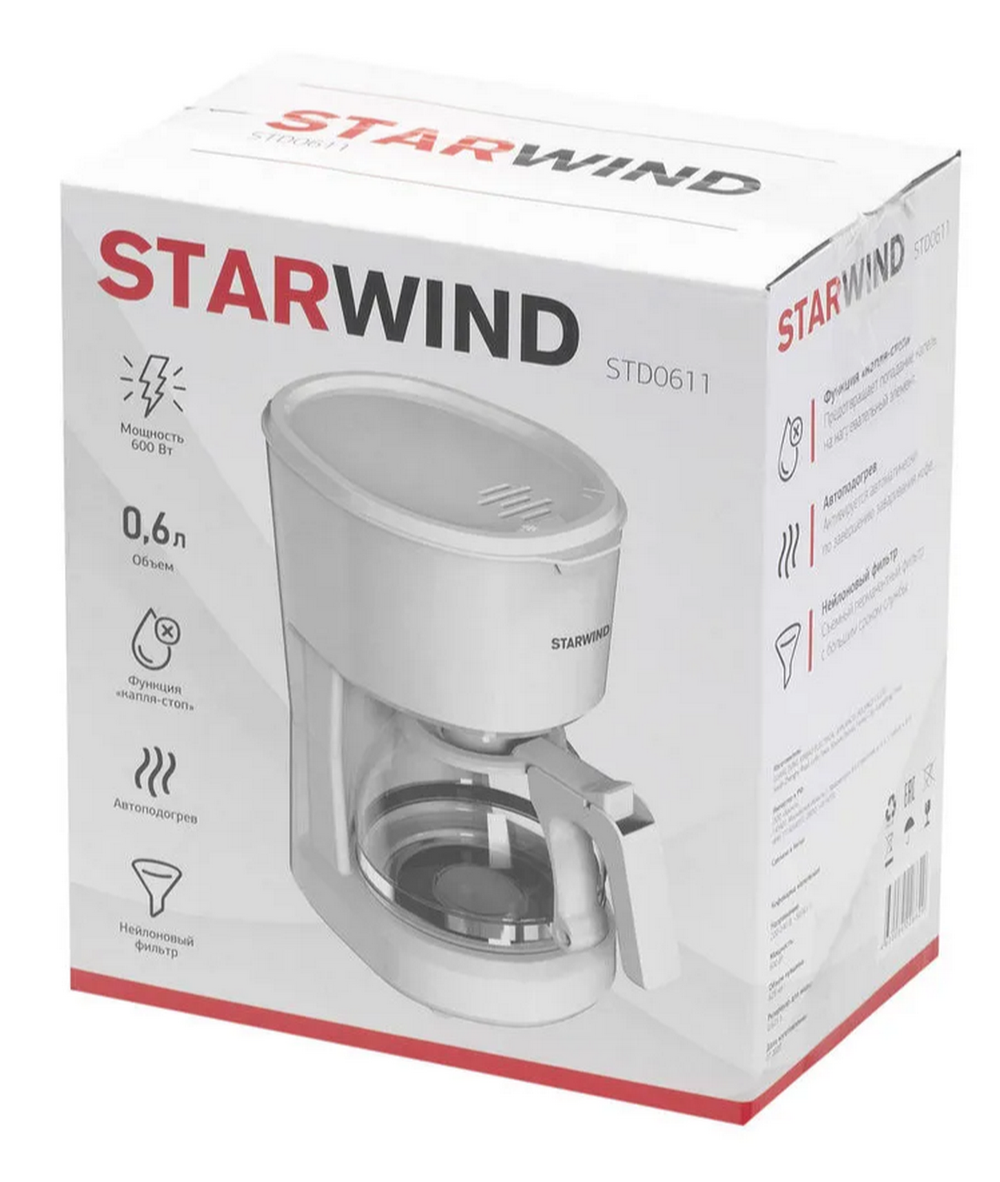 Кофеварка Starwind STD0611