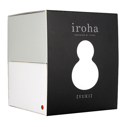 Белый вибромассажер 10,5см Tenga Iroha Yuki IHM-01