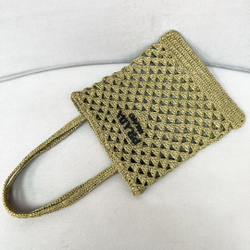 Prada Crochet Tote Bag