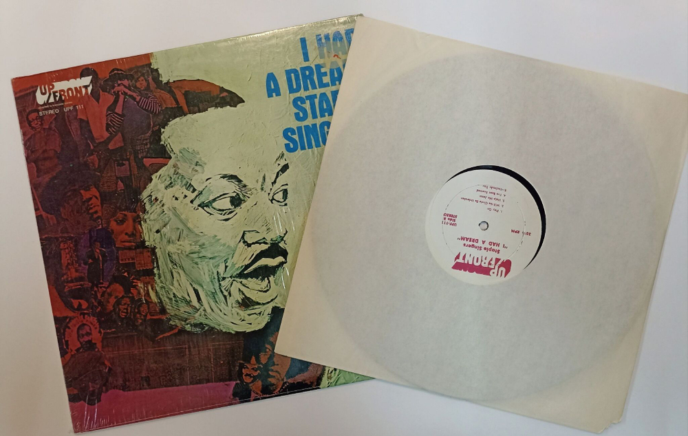 Винтажная виниловая пластинка LP The Staple Singers I Had A Dream (USA 1968)