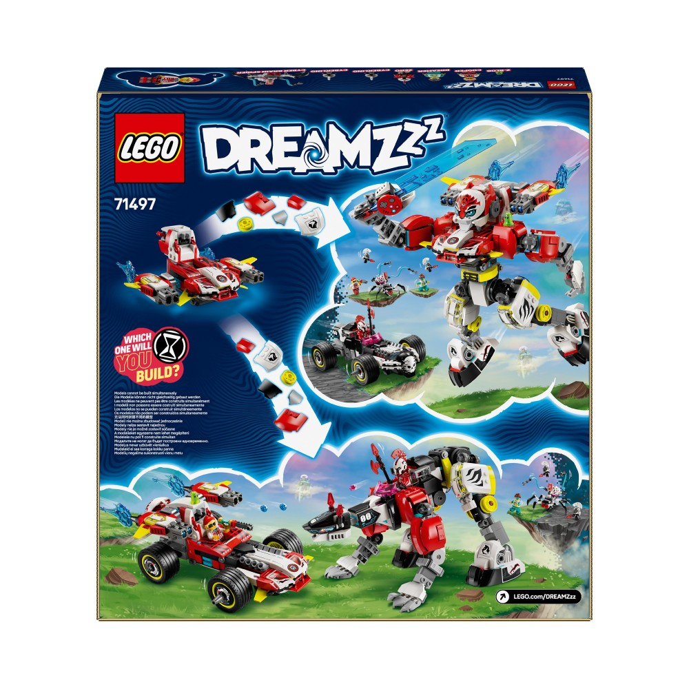 Конструктор LEGO DREAMZzz 71497 Тигровый мех Купера и хот-род Зеро — фото 4
