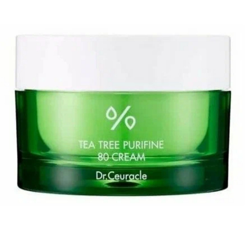 Dr.CEURACLE TEA TREE PURIFINE 80 CREAM Легкий Крем-Гель С экстрактом Чайного Дерева 50г (13702)!!!!!