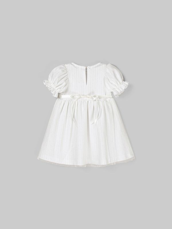 Платье с рукавом фонариком 