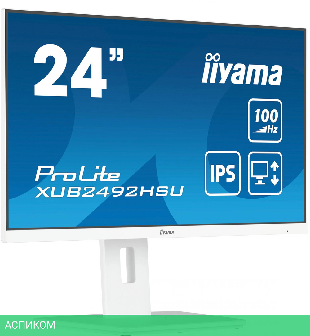 Монитор Iiyama ProLite XUB2492HSU-W6 белый
