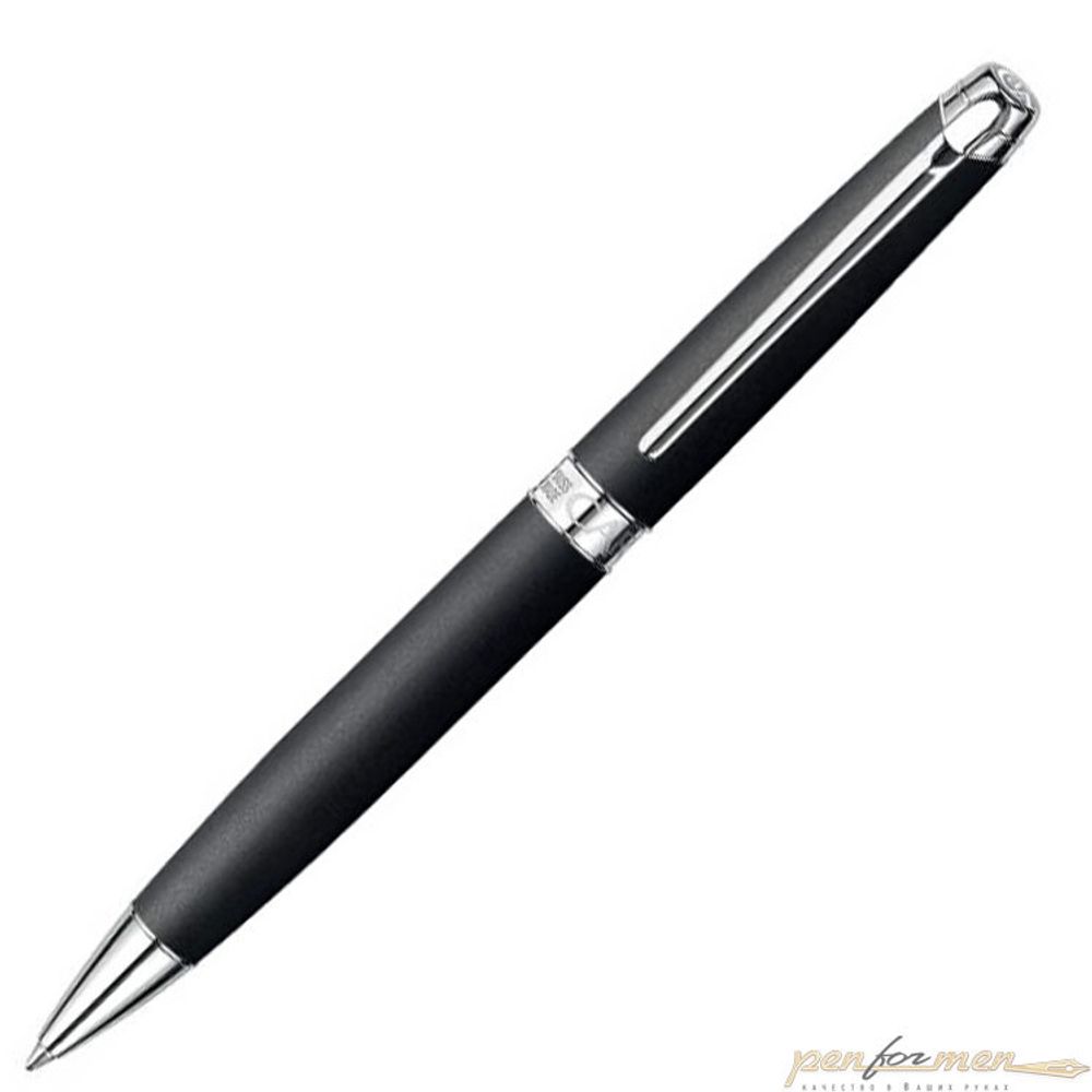 Шариковая ручка Carandache Leman Black lacquered matte SP (4789.496)