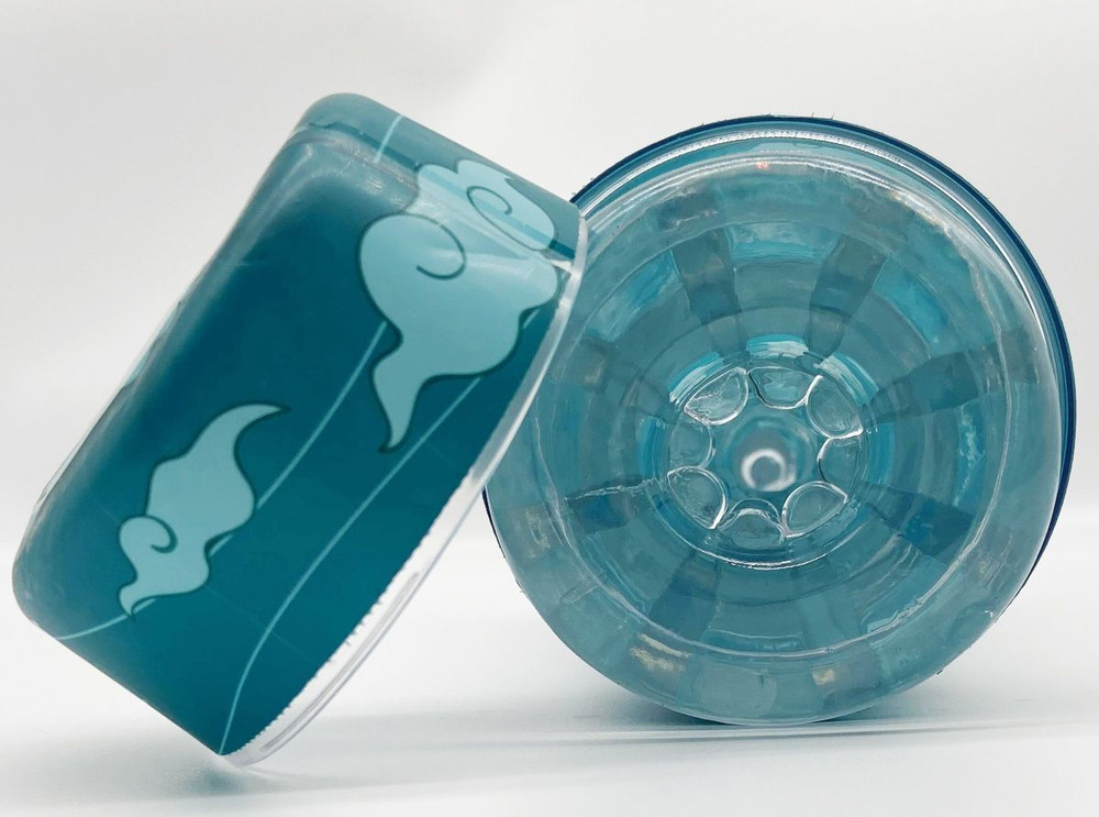 Прозрачный мастурбатор A-Loving с рельефным тоннелем (Цвет: прозрачный)