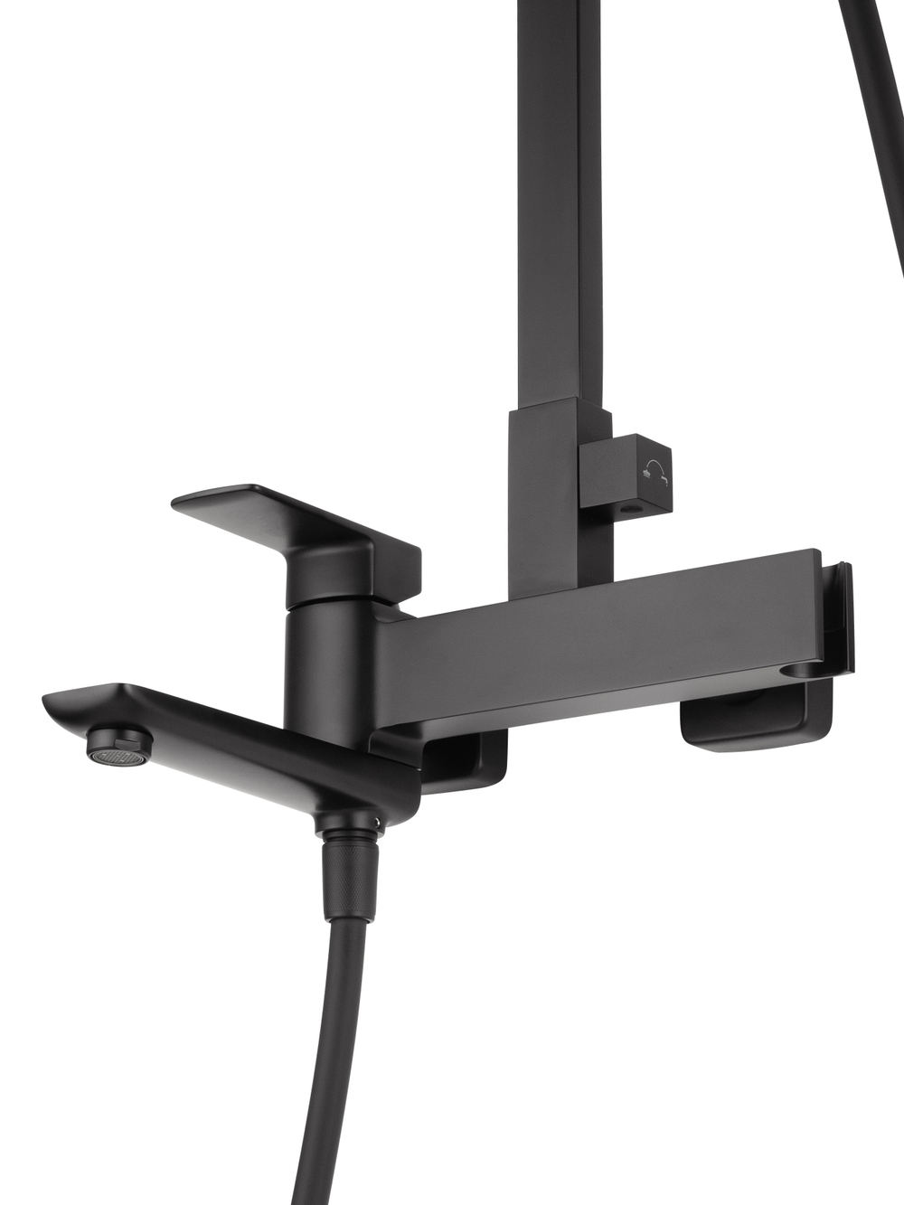 Душевая система WONZON & WOGHAND EDGE, Черный матовый (WW-88739003-MB)