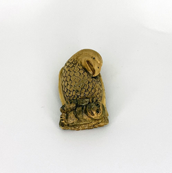 Нэцкэ Орел с обезьянкой (мамонт)