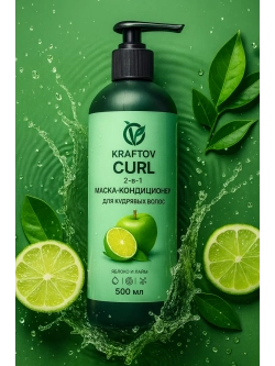 Маска для кудрявых волос