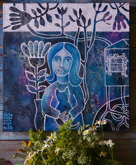 Картина на холсте "Воспоминания"