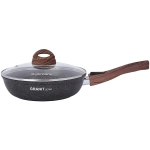 Сковорода 24*6см «Granit ultra» (original) с ручкой и стекл.крышкой сго241а