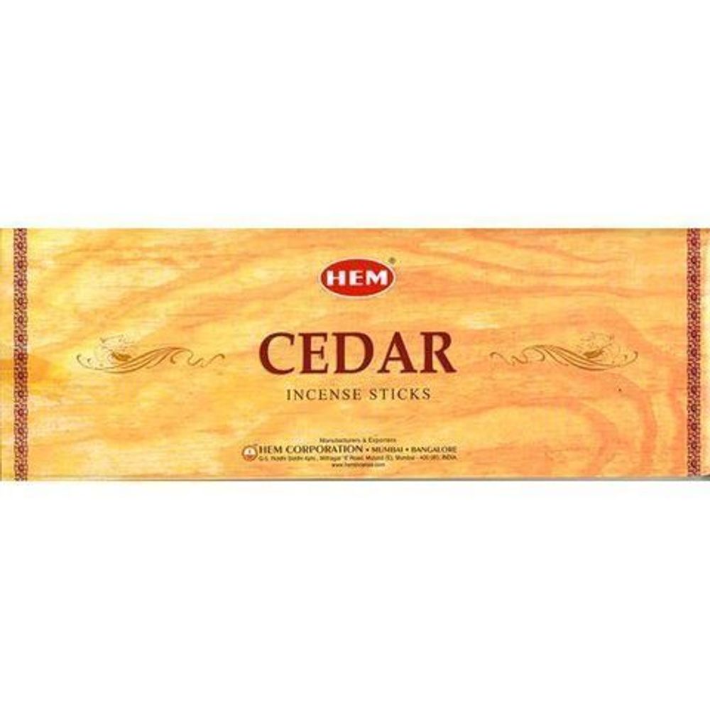 HEM Cedar шестигранник Благовоние Кедр