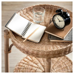 Тумбочка - IKEA TOLKNING/ТОЛКНИНГ ИКЕА, 70х52 см, светло-коричневый