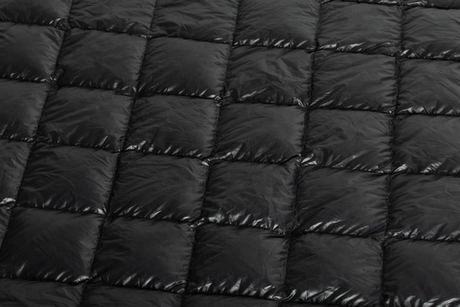 Дорожный плед-пончо пуховый 130х170 German Grass Travel Cape Plaid Grass Black