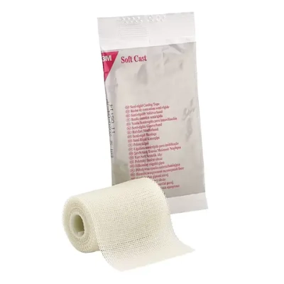 Бинт иммобилизирующий 3M Softcast 5х360 см бесцветный полужесткий 10 шт