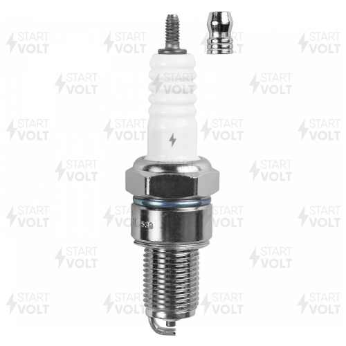 Свеча зажигания StartVolt VSP 0103 ВАЗ 2101-2108 карб. (0,7 мм, с медью)