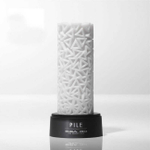 Мастурбатор Tenga 3D Pile (Цвет: белый)