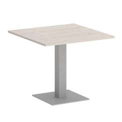 Onix Direct Стол квадратный O.SPRG-2 Денвер Светлый/Металл Серый 900*900*750