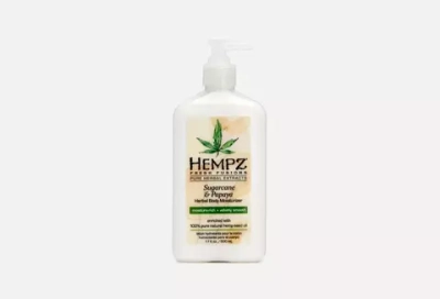 HEMPZ(ХЕМПЦ) sugarcane & papaya(сахарный тростник и папайя) молочко для тела 500мл