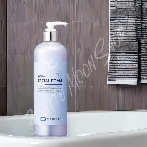 Merikit Пенка для умывания - Merikit Aqua Facial Foam, 500 мл