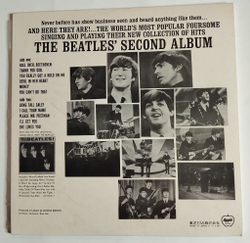 Винтажная виниловая пластинка LP The Beatles Second Album (Japan 1973) (Obi)