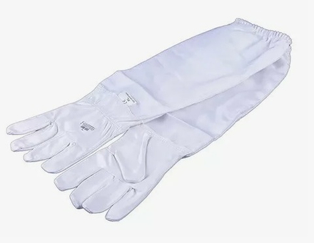 Перчатки из искусственной кожи с нарукавниками, L - 3XL