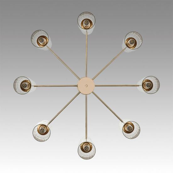 6586/16 MODERNI LN25 89 золото/прозрачный, металл/стекло Люстра подвесная E14 16*40W 220V KASSIA