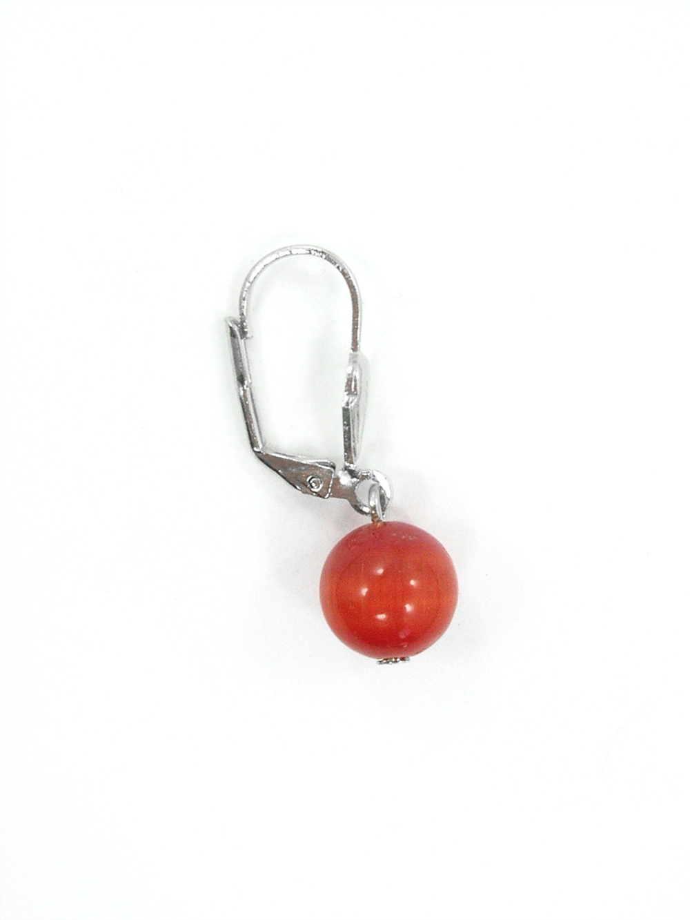Серьги из кошачьего глаза kgse001-kr10