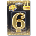 Свеча цифра 6