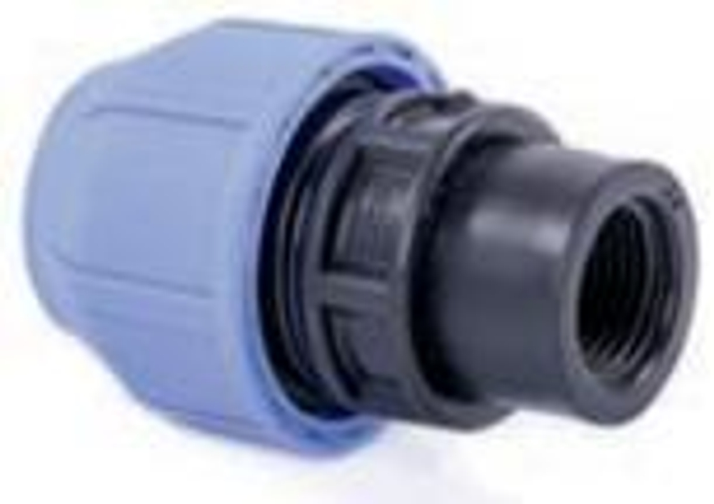 Муфта компрессионная ПНД d32x1/2" внутренняя резьба