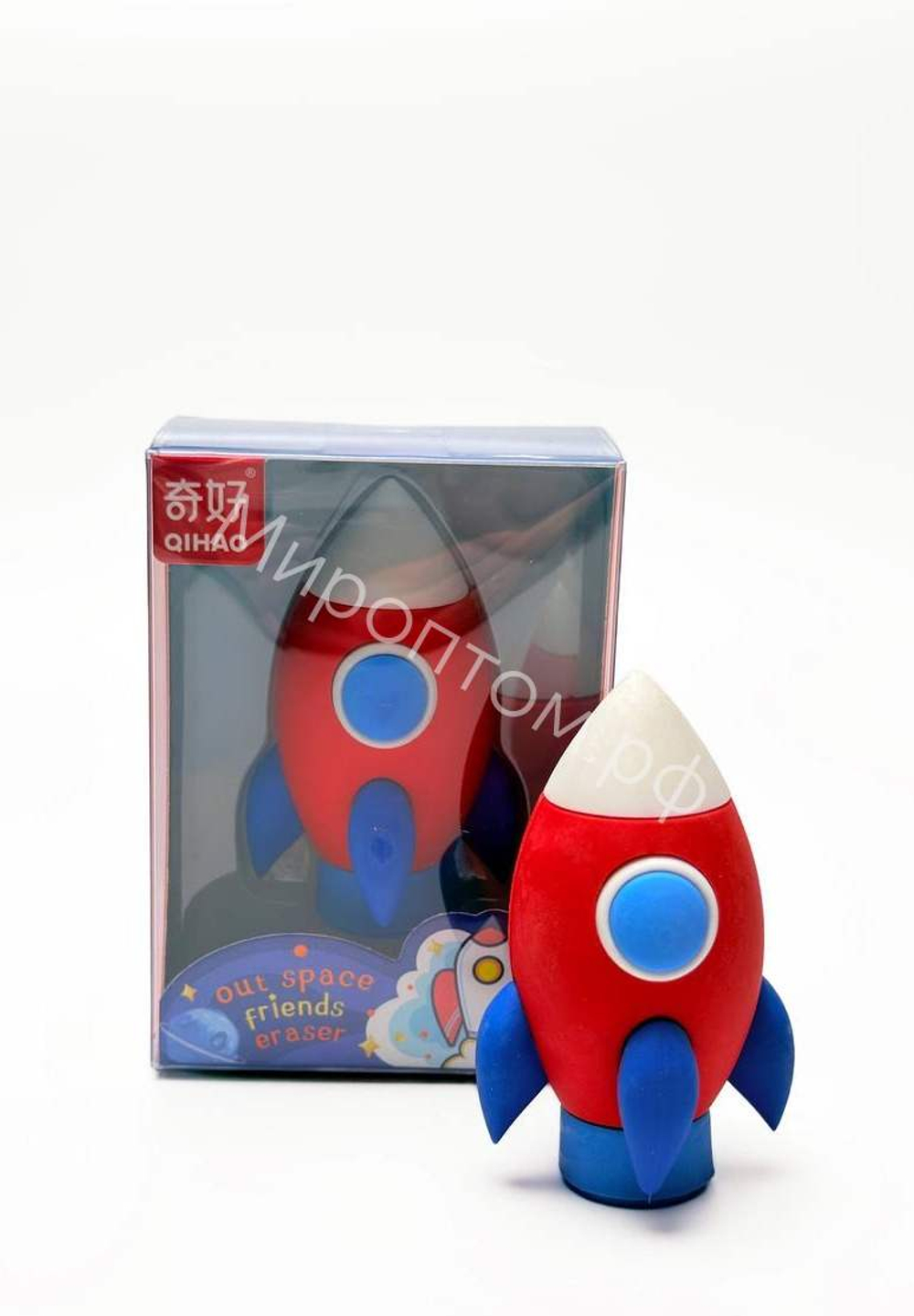 Ластик "Космос" 7-8 см оптом