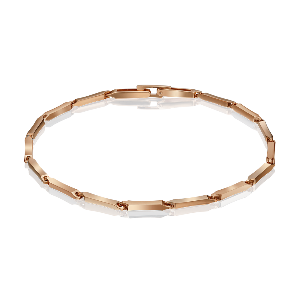 Браслет из красного золота