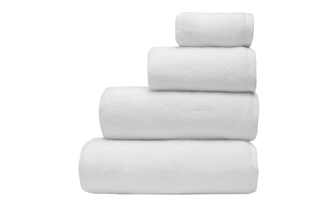 Полотенце 100х150 Garda Decor Соло белое