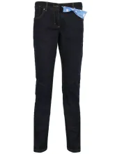 Темно-синие узкие джинсы с бантиком Marc O'Polo