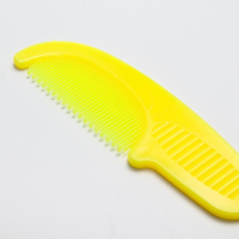 Расчёска детская + массажная щётка для волос, от 0 мес., цвета МИКС 1917381