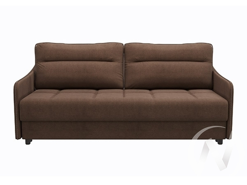 Диван прямой Манхеттен 3 (БД) LUMA 11 (коричневый)