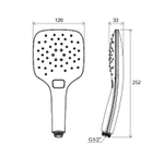 Ручной душ Ravak Air 3 958.10 X07P349 Белый