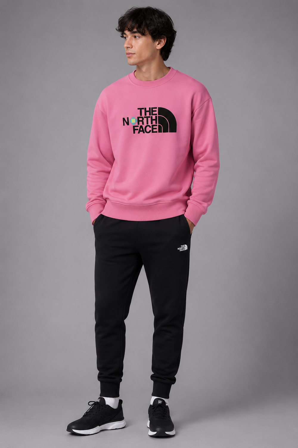 Кофта THE NORTH FACE U TNF X YINKA ILORI CREW GAMMA PINK