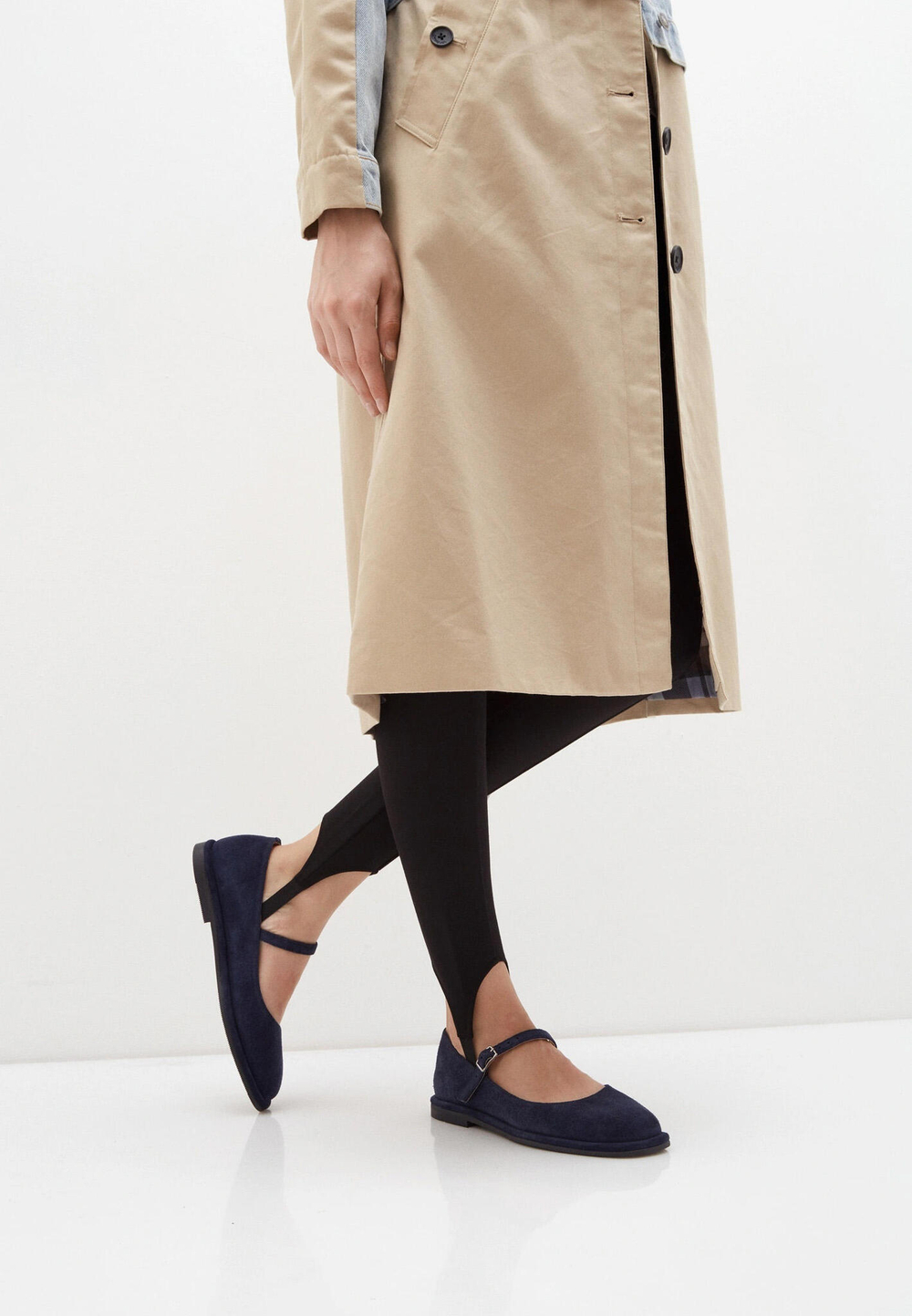 Туфли // Mary Jane Wide // Blue