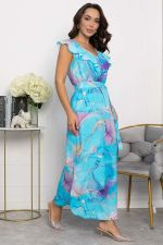 Платье Хатиса (бирюзовое) П14074-4М LT Collection